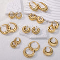 Bold Babe Chunky Hoop Set