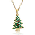 Christmas Tree Pendant Necklace