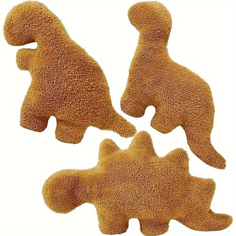 Dino Nugget Plush Pillow Set