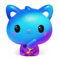 Galaxy Glow Mochi Cat