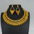 Hawaiian Gold Choker Jewelry Set