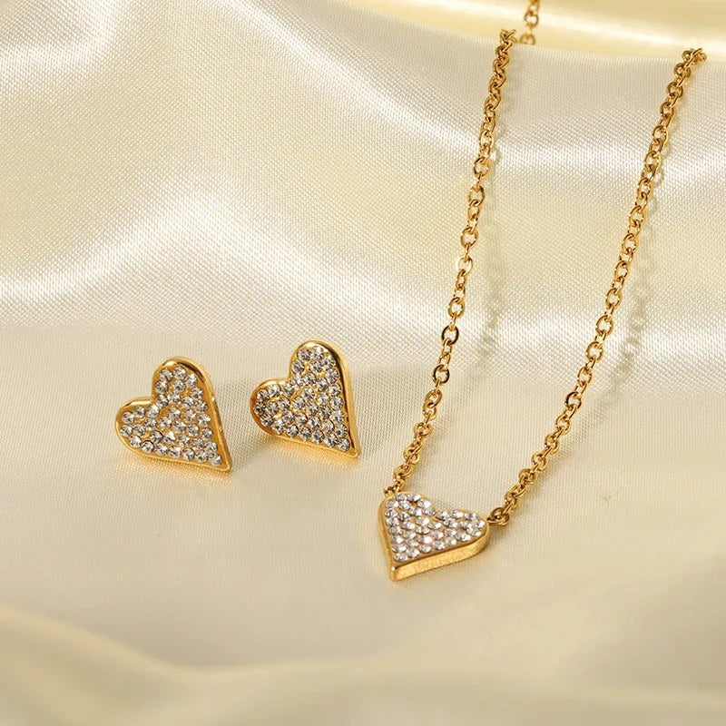 Wild & Free Heart Jewelry Set